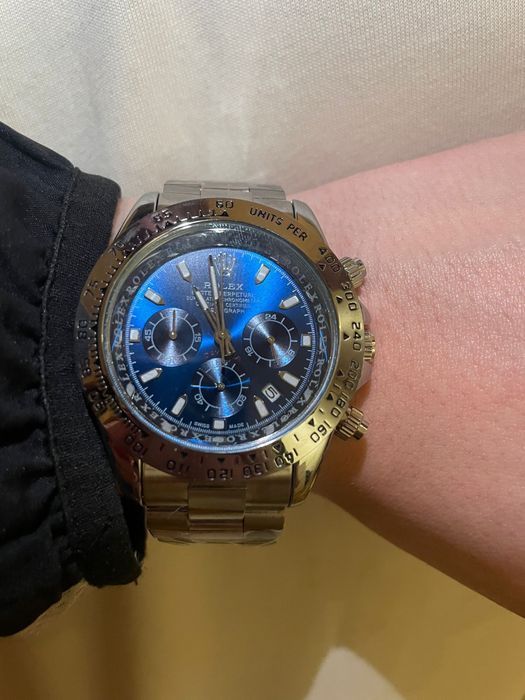 Rolex daytona azul