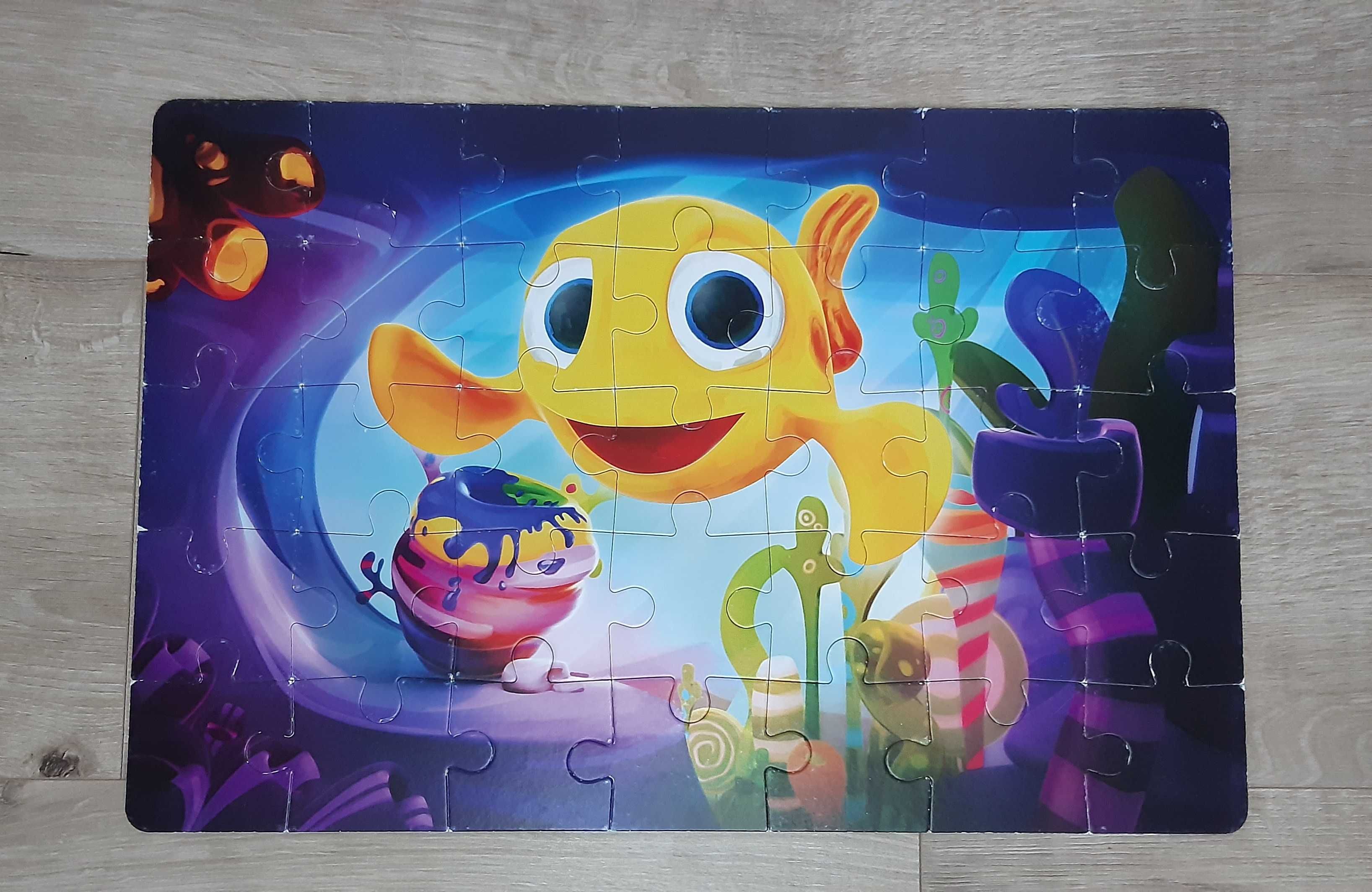 Duże puzzle CIEKAWSKA RYBKA Mini mini, 35 elementów