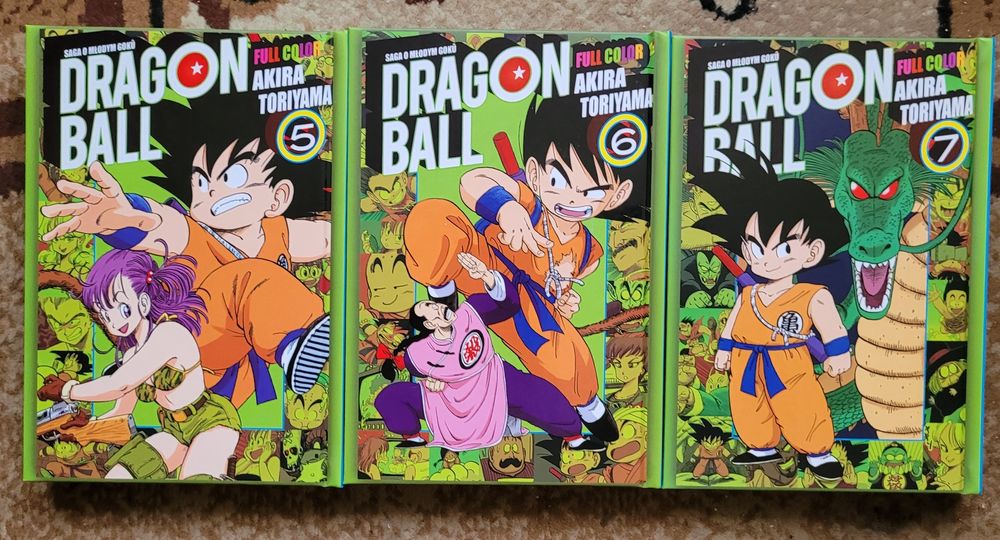 Dragon Ball Full Color tomy 5,6,7