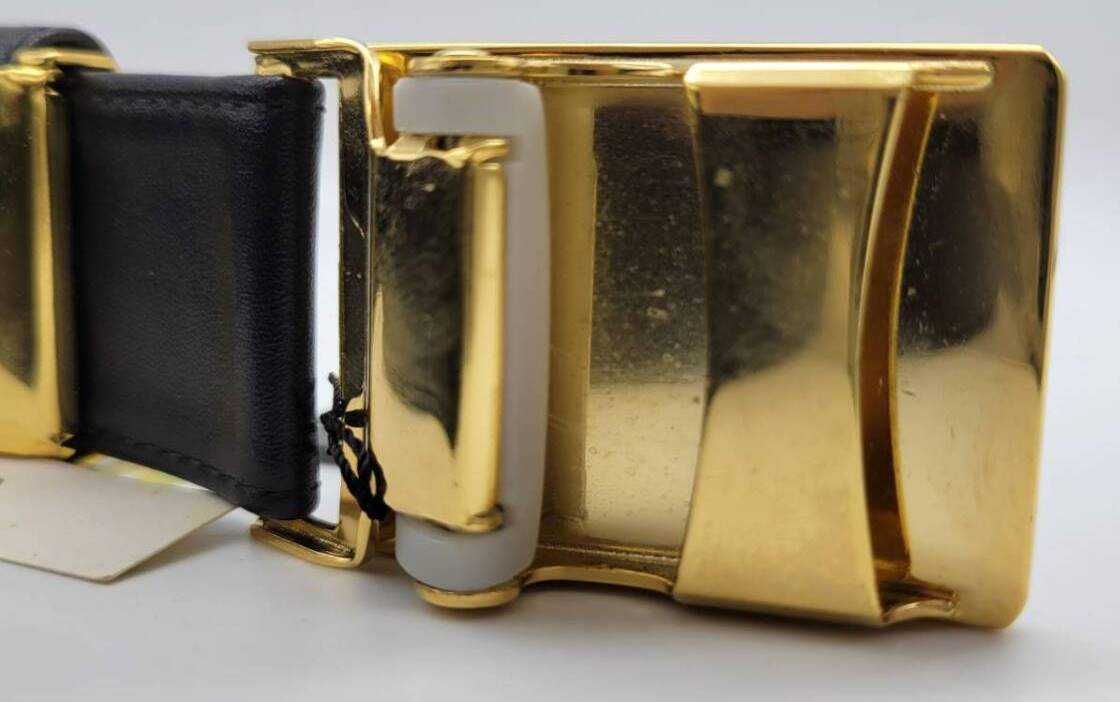 Yves Saint Laurent pasek vintage nowy z pudełkiem uniseks