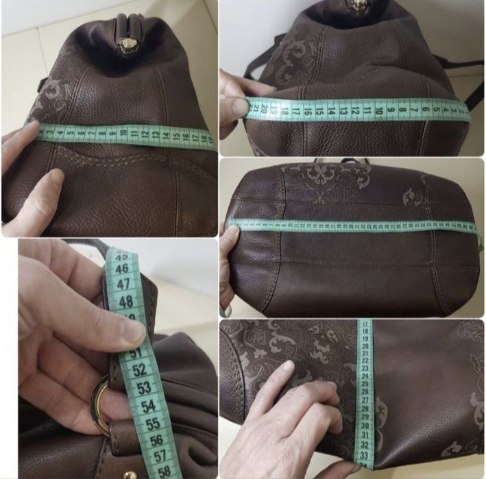 Сумка саквояж Dismero made in italy натуральная кожа сумка фрейм тоут