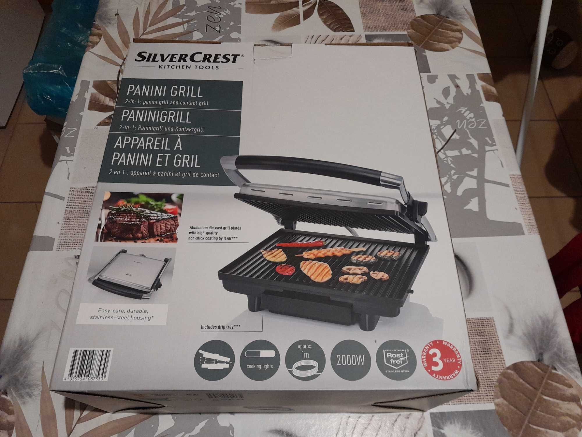 Grill kontaktowy SPM2000 E2 2000W