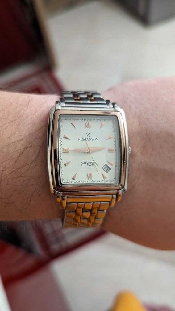 Часы Romanson automatic, годинник механічний sapphire