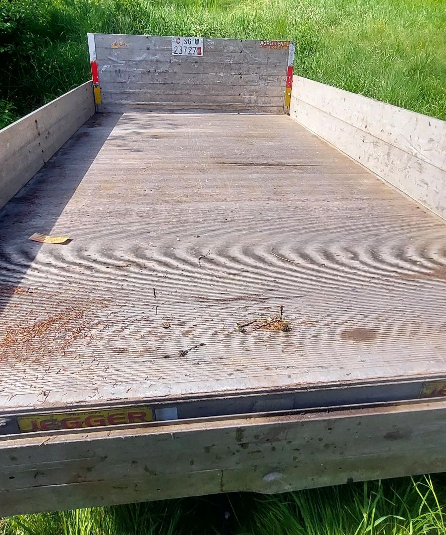 Platforma aluminiowa zabudow laweta paka rama najazd t4 t5 autolaweta