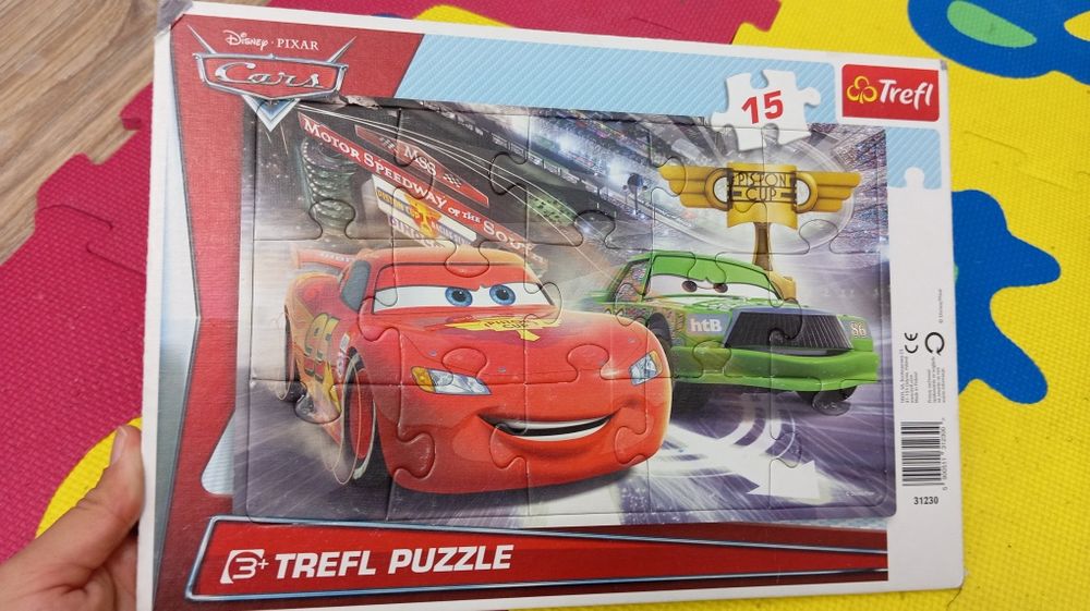 Пазл машини 15 шт