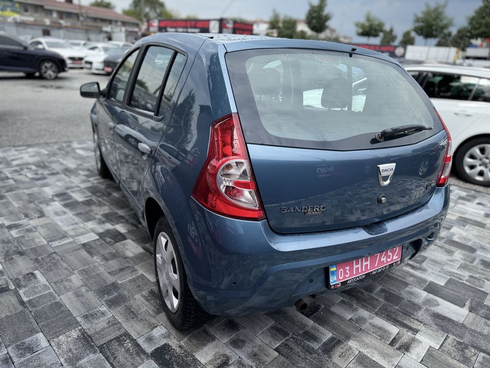 Dacia Sandero 1.4 бензин пригнана из Швейцарии