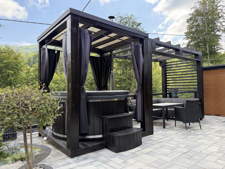 Jacuzzi ogrodowe Full zestaw / Patio Pergola