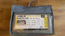 Wykładzina przedsionka 400x250 cm Kinetic 600 szara - Brunner 600 g/m2