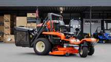 Traktor kosiarka KUBOTA GZD21 Wysoki Wysyp Zero Skręt (280501.5) Baras