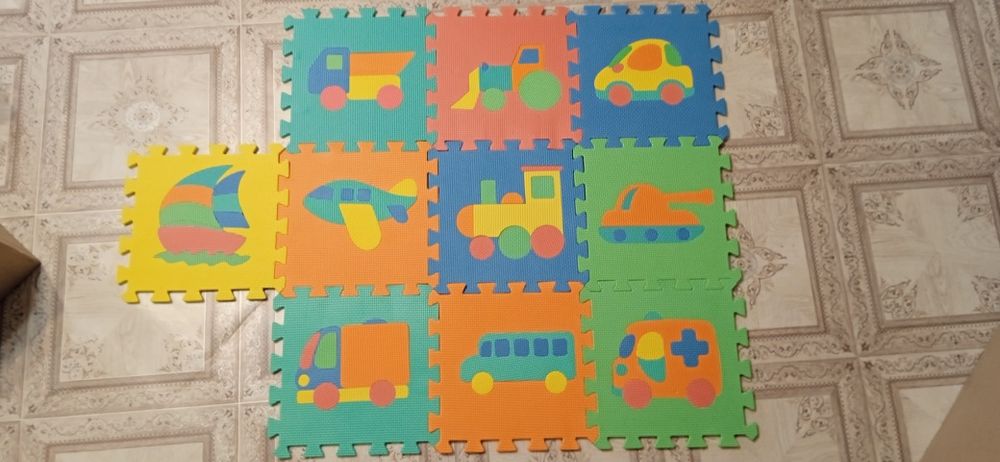 Килимок пазл мозаїка