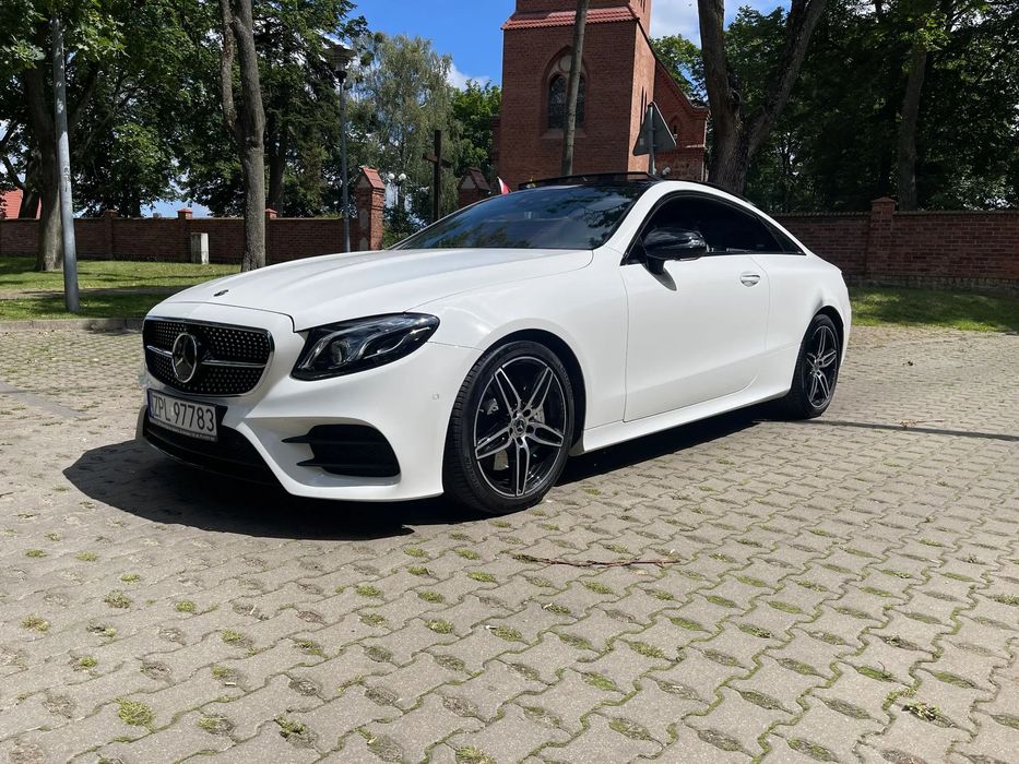 Mercedes-Benz Klasa E Coupe, Polski Salon, niski przebieg, Szczecin