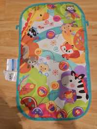 Mata do leżenia na brzuchu kolorowa Fisher Price  80x45 cm