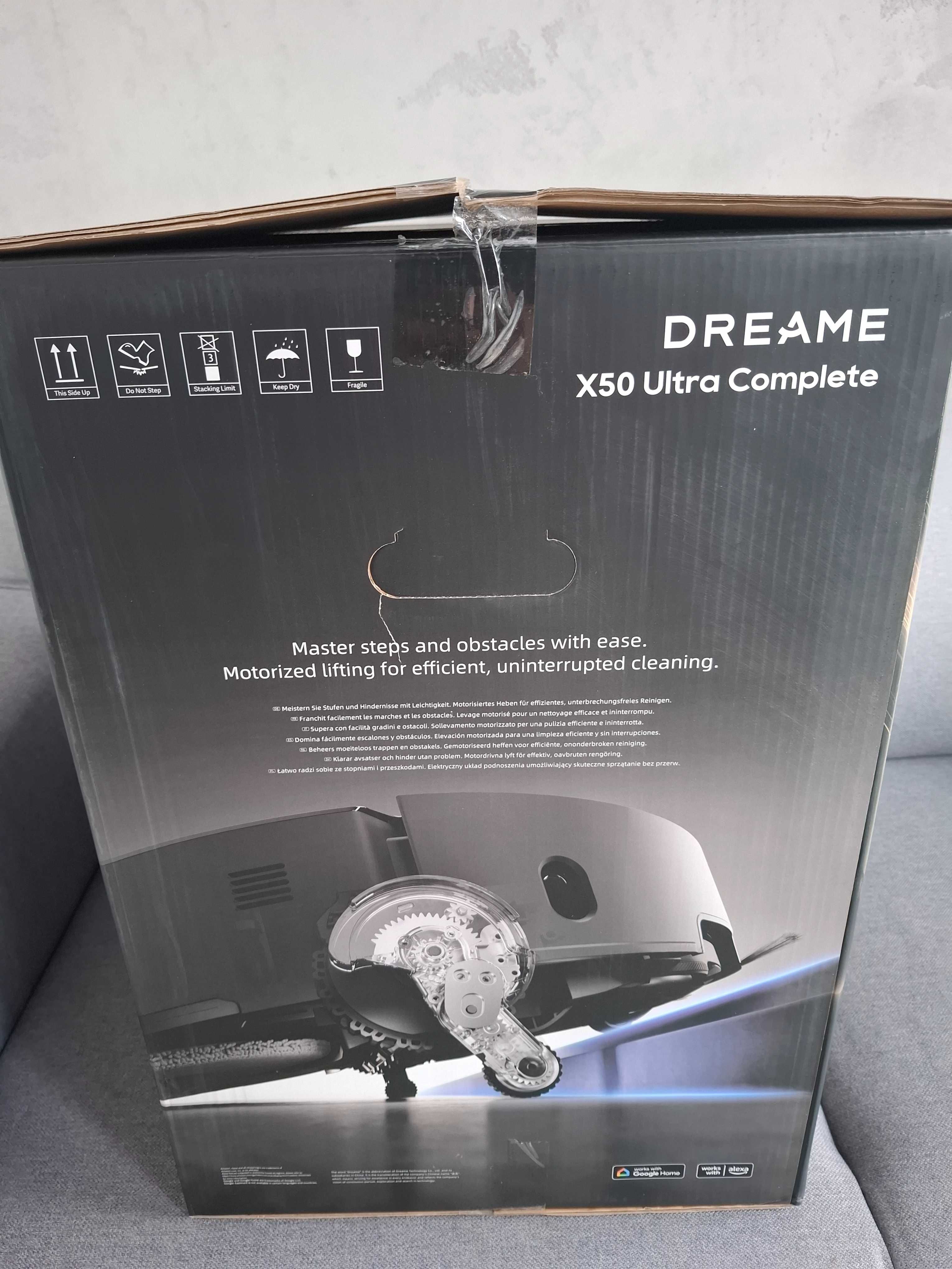 Robot sprzątający DREAME X50 Ultra Complete Czarny