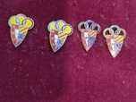 Pin / emblema 4 X CD Paço de Arcos Lisboa