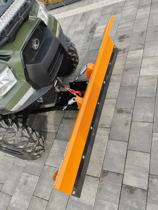 Śnieżny pług do Quada Uniwersalny 150cm mocna solidna konstrukcja