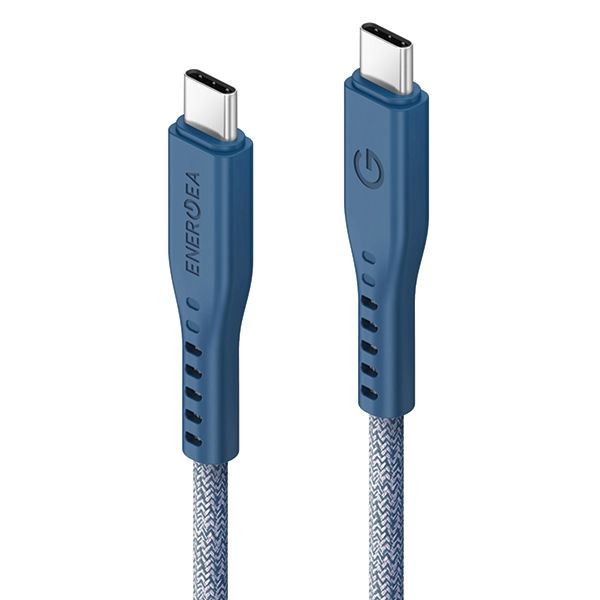 Energea Kabel Flow Usb-C - Usb-C 1.5M Niebieski/Blue 240W 5A Pd Fast