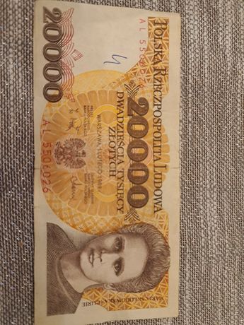 Banknot 20000 z 1989