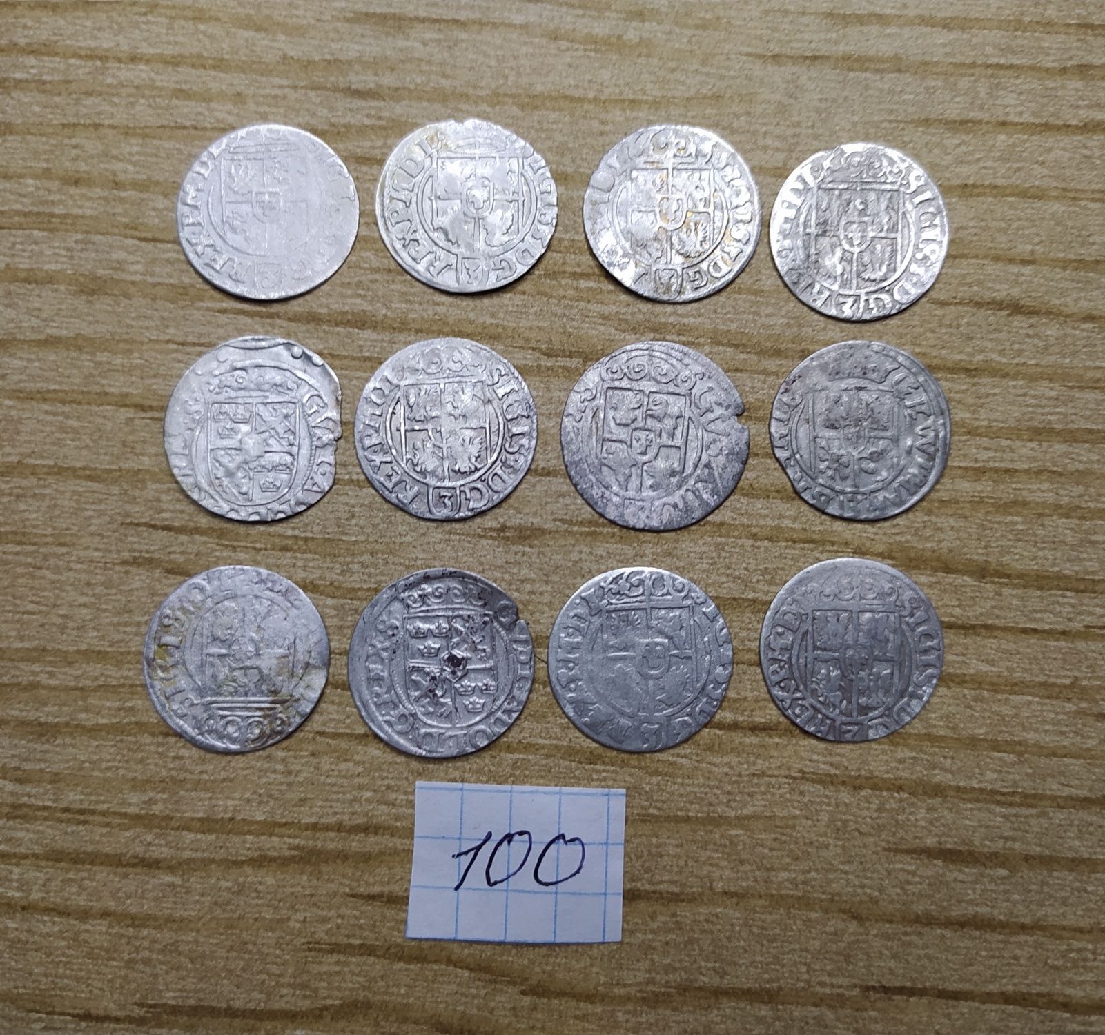 Польські срібні монети полтораки