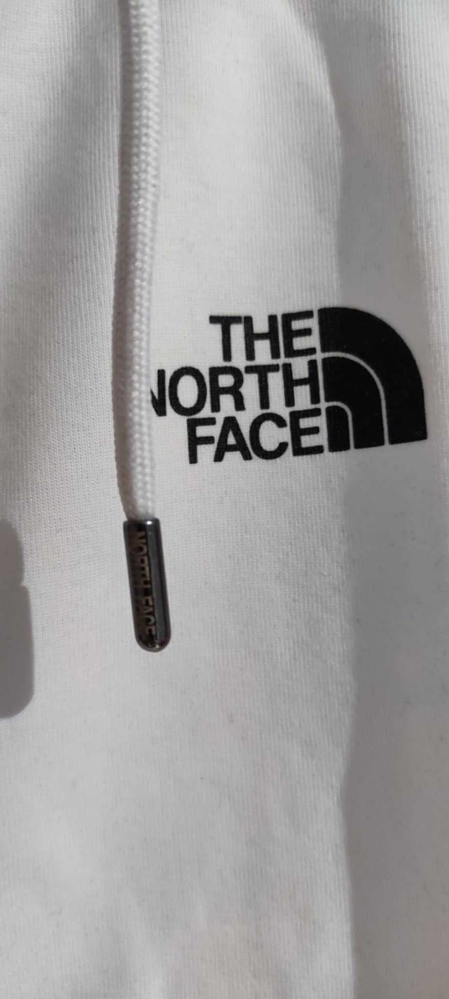 Nowy dres męski premium The North Face XL biało czarny