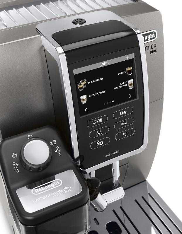 NOWY Ekspres do kawy DeLonghi ECAM 370.95.T 19 bar kawy mleczne