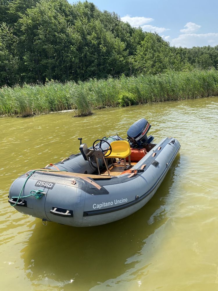 Ponton rib  ASSO+silnik Yamaha 25 Zamiana
