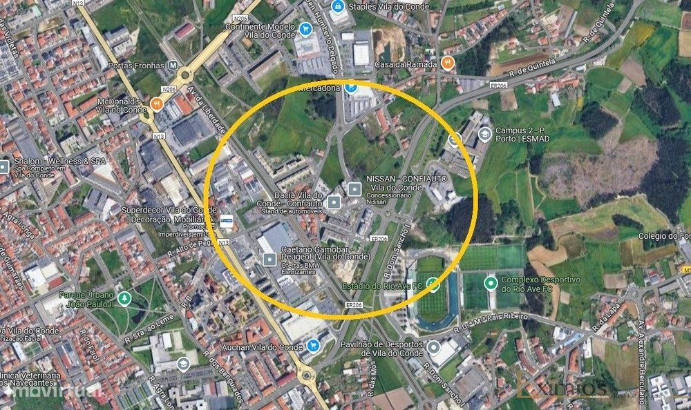 Terreno para construção, com projeto aprovado, em Vila do Conde