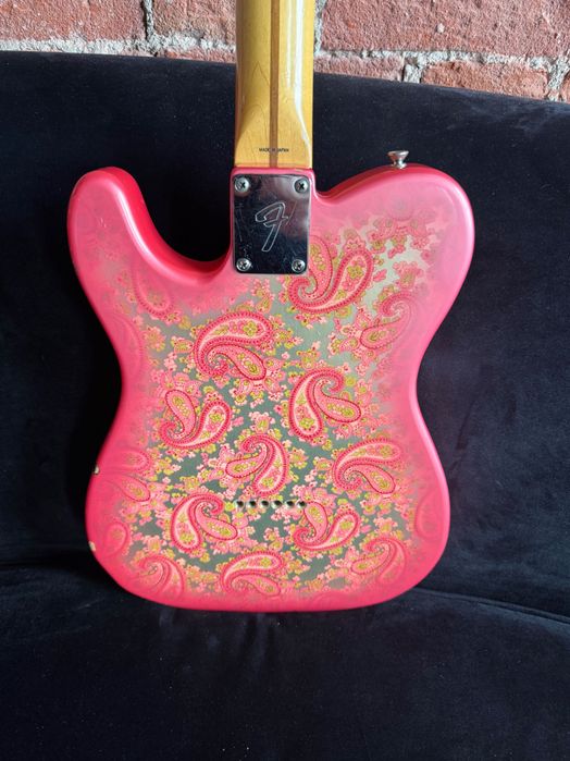Fender Telecaster Japan JV Paisley Pink 1983