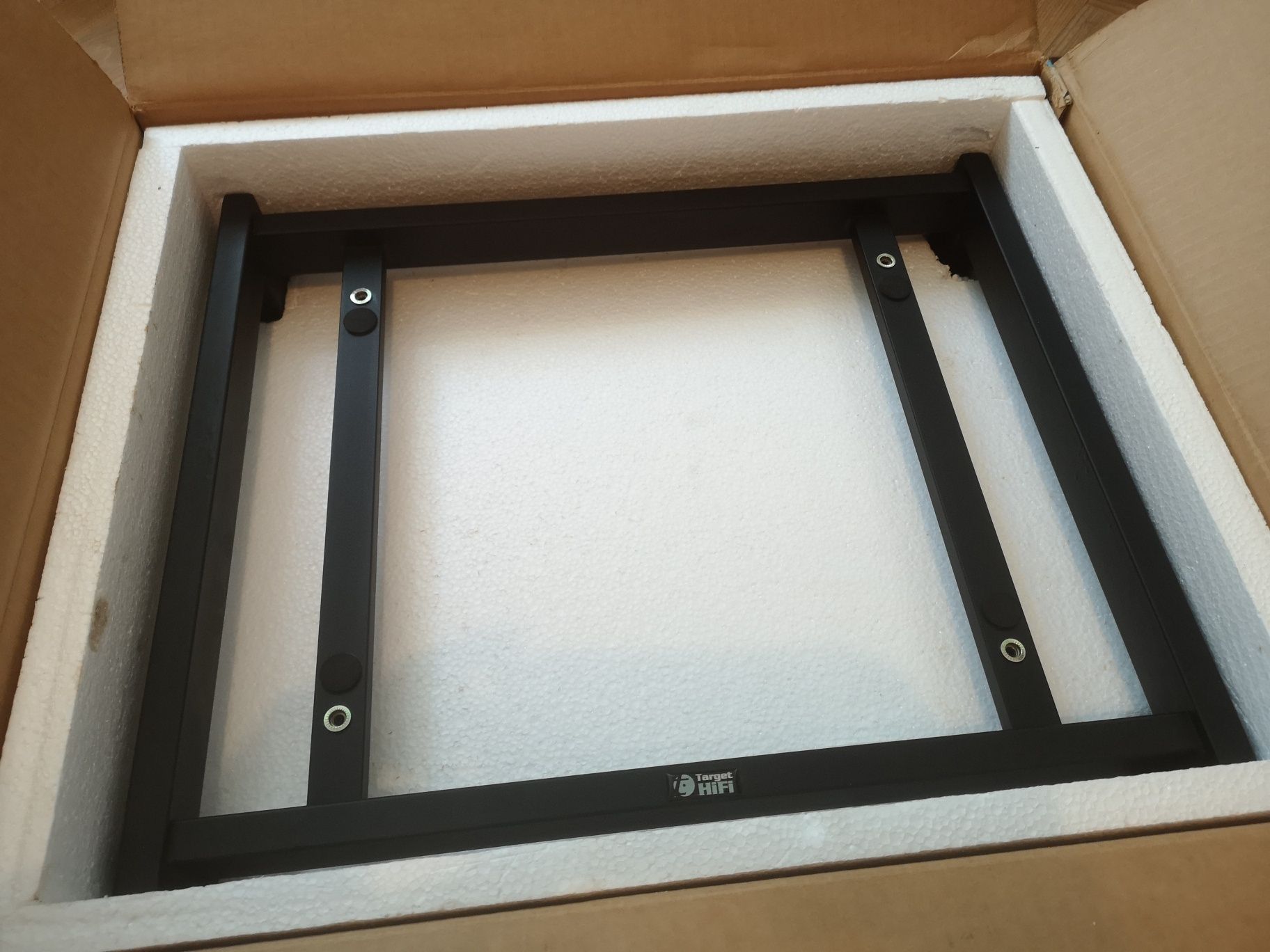 Target VF 1, platforma pod wzmacniacz, stolik HI-FI, Karton