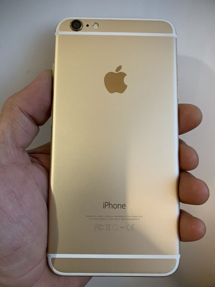 Iphone 6 plus 16gb gold neverlock