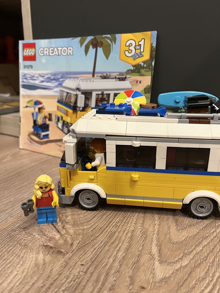 Lego creator 3w1 31079 Van surferów