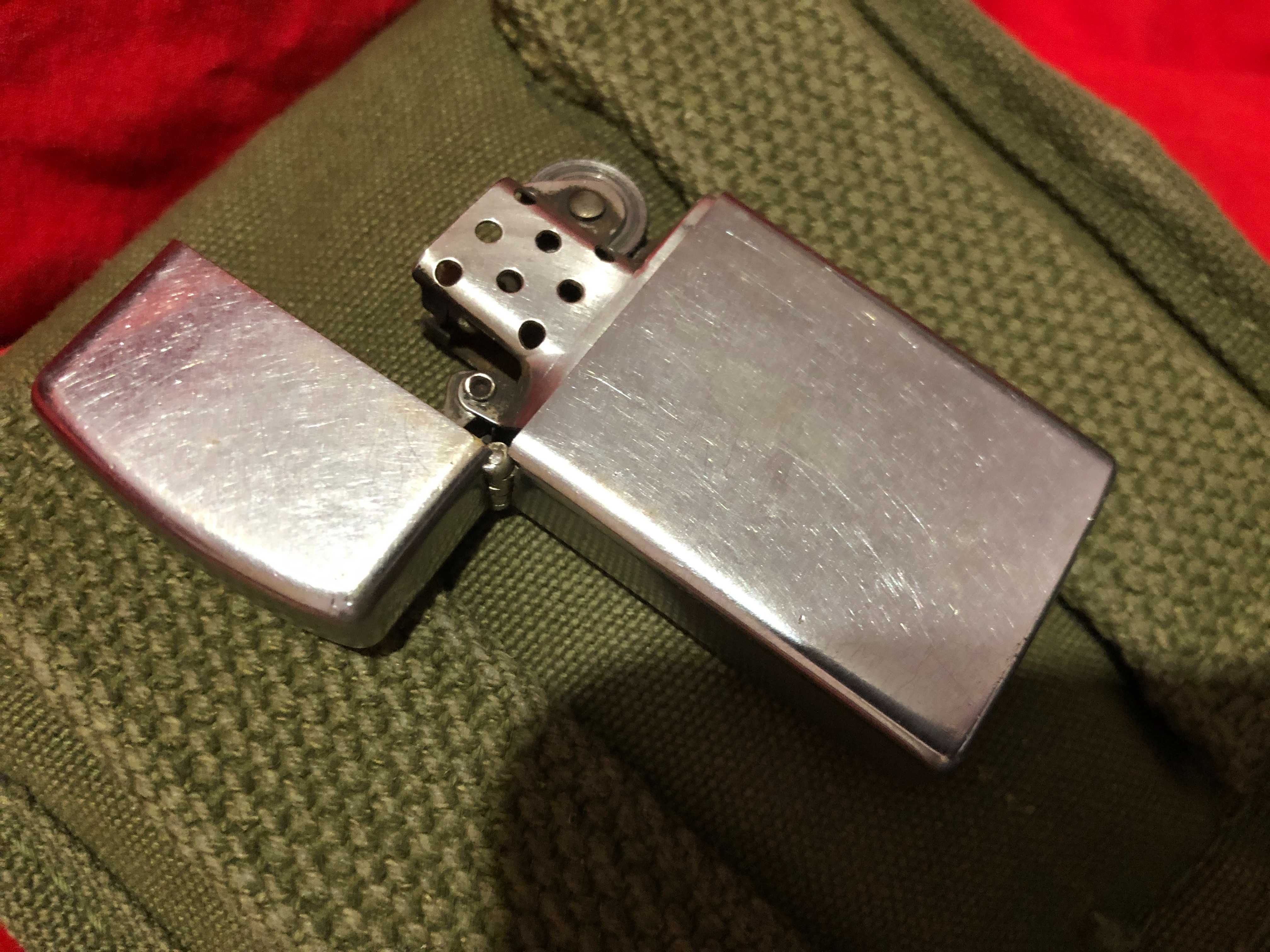 Зажигалка Zippo Slim 1976 года. СANADA Niagara Ontario. Рабочая ЗСУ