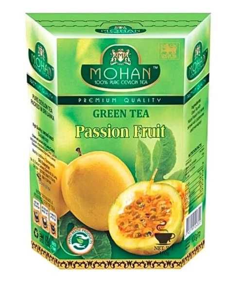 Чай зеленый цейлонский с маракуйя крупнолистовой Mohan 100 гр