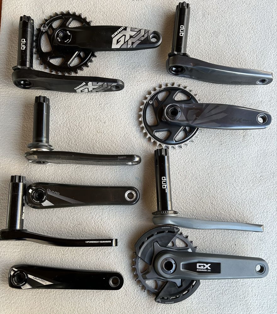 Шатуни Sram XX1, X01, RED, SX, SHIMANO