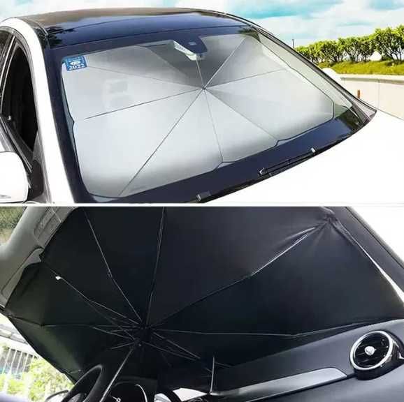 Зонт на лобовое стекло, шторка в машину, шторка на лобовое стекло