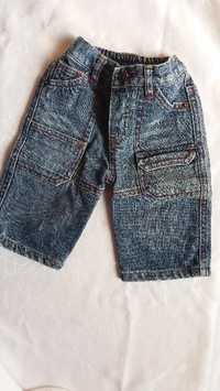 URBAN J NOWE super jeansy r 62-68 cm