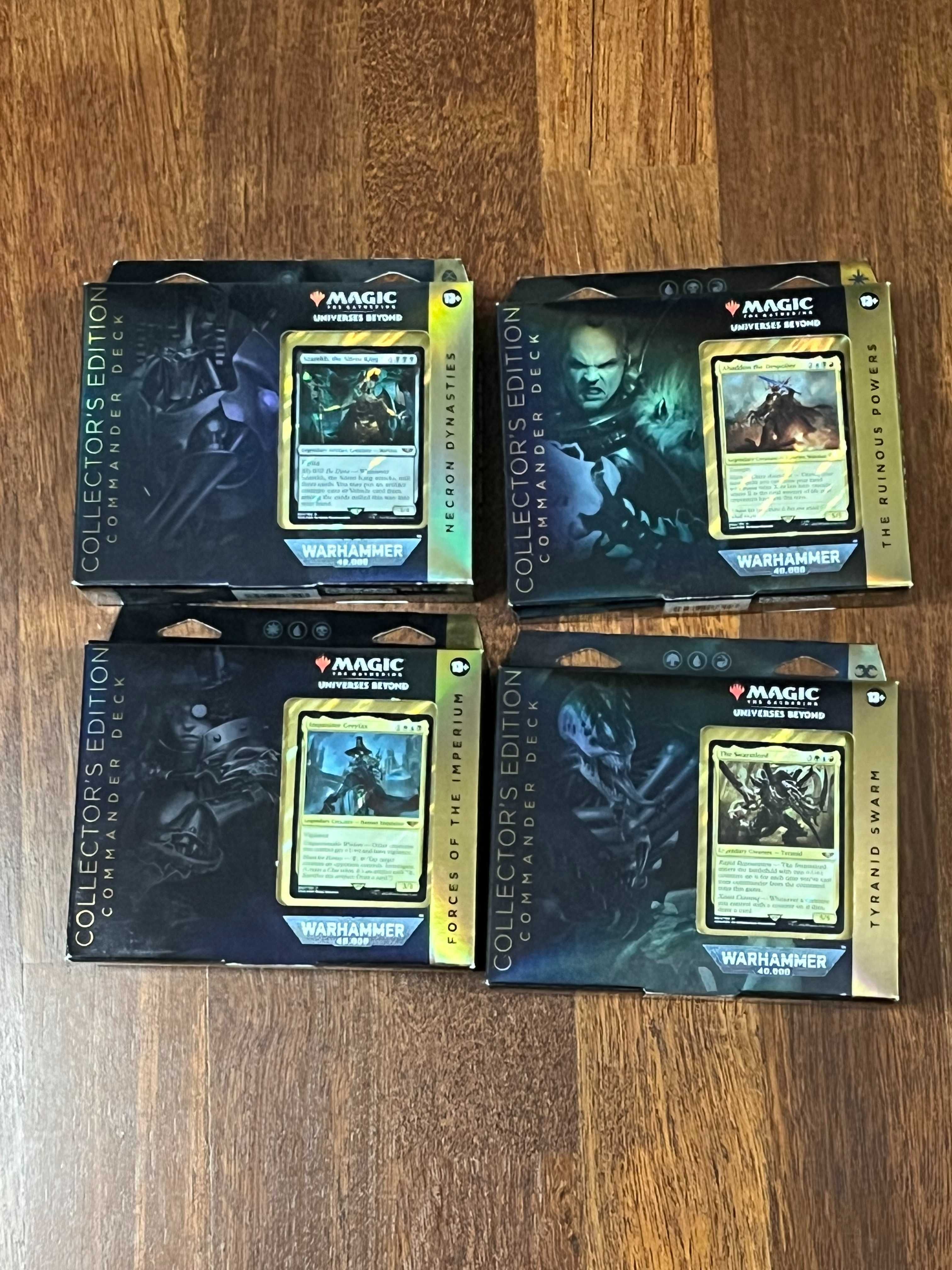 MTGUniverse Beyond Warhammer 4000 - Collectors edition x4 ENG