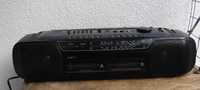 Sanyo M W738K Boombox FM/MW/SW1/SW2 radio kaseta