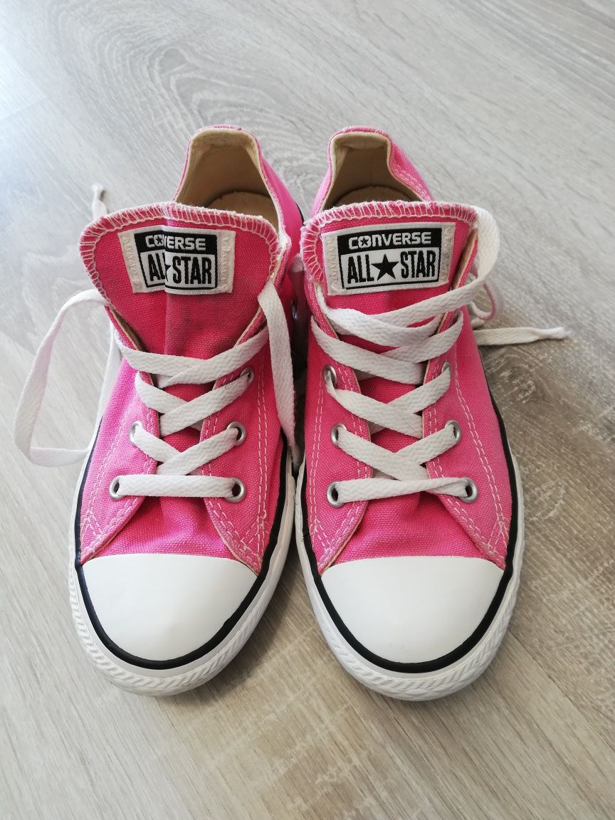 Trampki damskie Converse All Star różowe. R. 35.