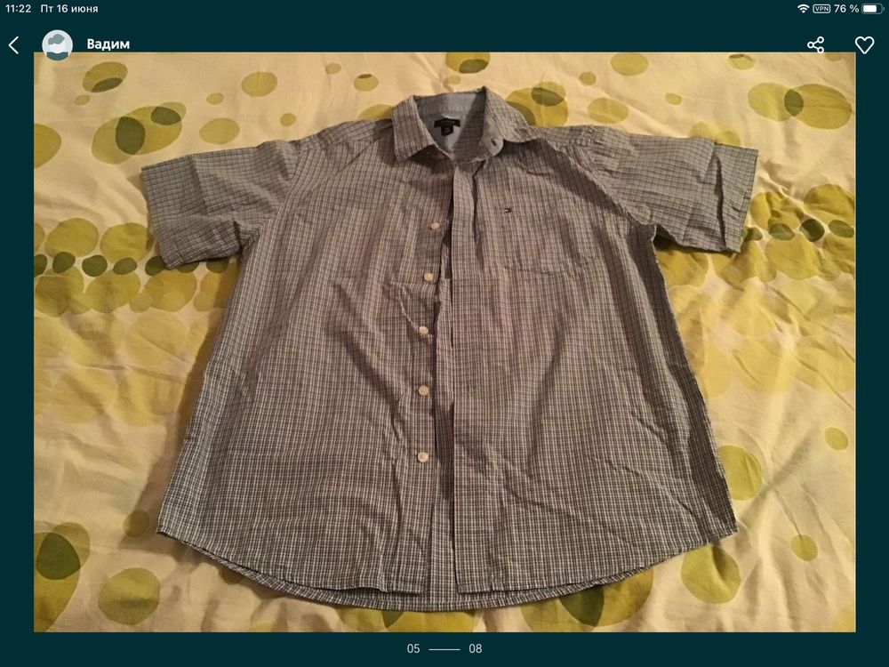Рубашки Levi’s, Tommy Hilfiger