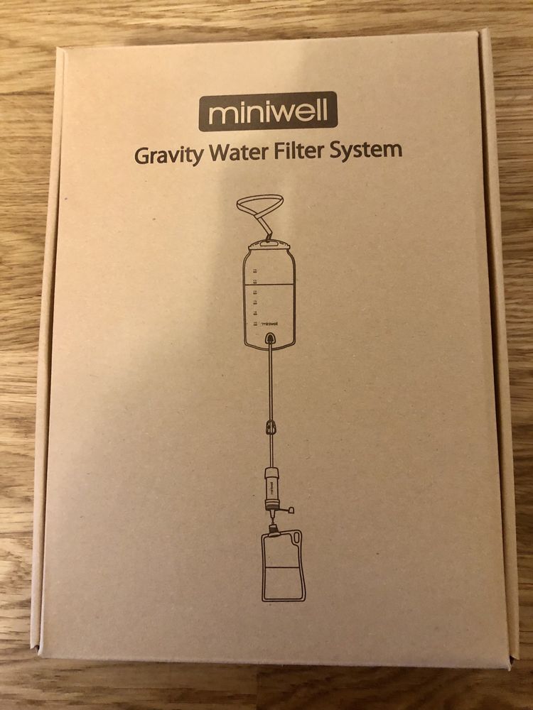Фільтр Miniwell L630G набір для кемпінгу, фільтр для води