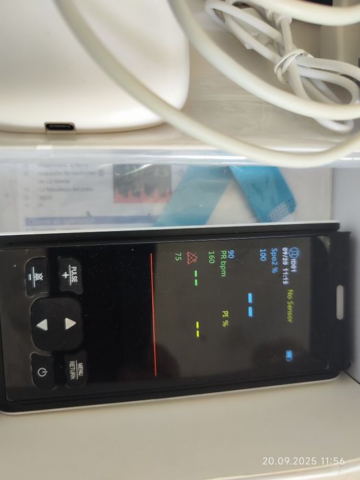 pulsoksymetr dokładny monitor TLENU