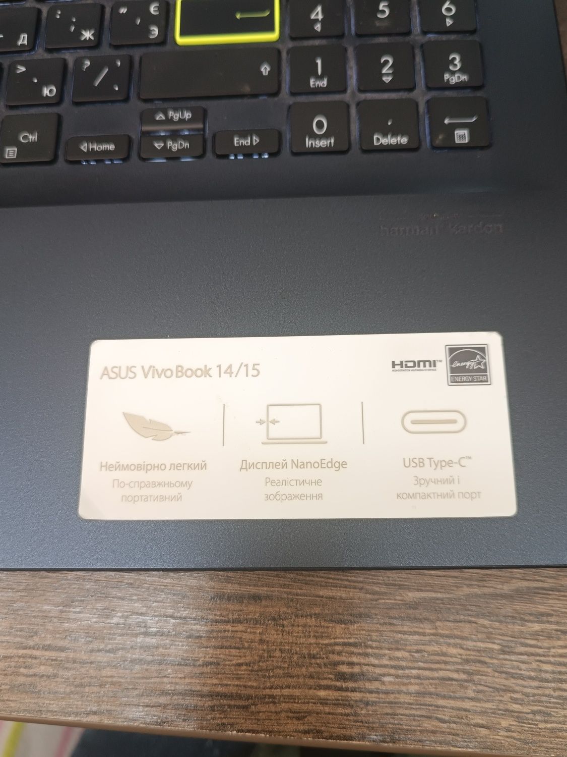 ASUS VivoBook 14/15. IPS (1920*1080) Full HD, Ram 16ГБ, SSD 512 ГБ