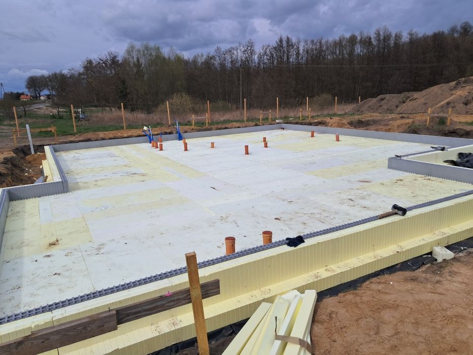 Budowa domów, fundamenty, mury,schody, stropy