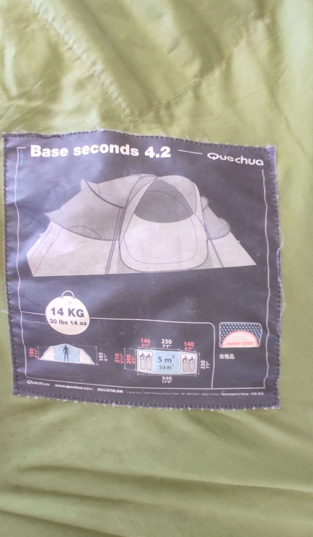 Tenda Quechua Base 4.2