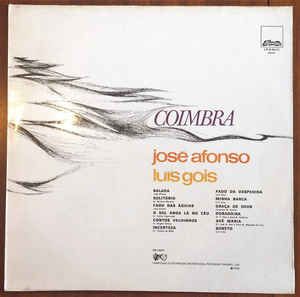 LP Vinil Coimbra - José Afonso e Luís Goís ** LP Antigo e Muito Raro *