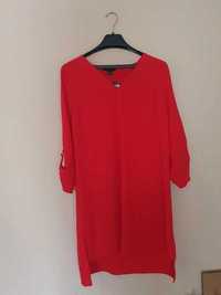 Czerwona sukienka/tunika rozmiar 44