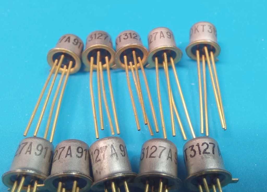 Транзистор КТ3127А -10шт. (Au)- позолота. Опт.