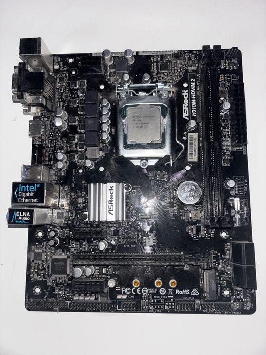 Plyta główna AsRock z procesorem i3-8100
