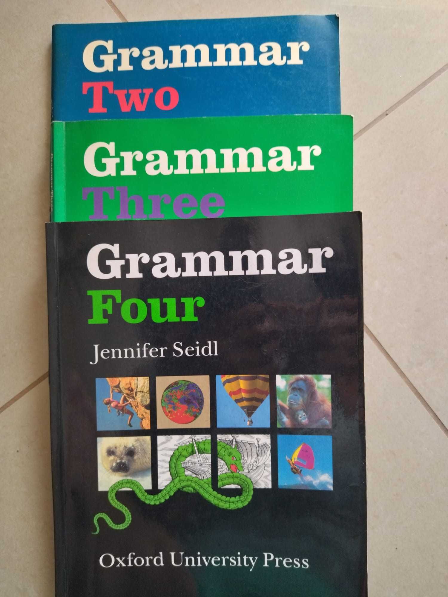 Várias gramáticas de Inglês