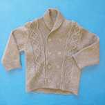 Sweter Tape à l'œil szary na guziki (6-9m) 74 cm - stan bardzo dobry!!